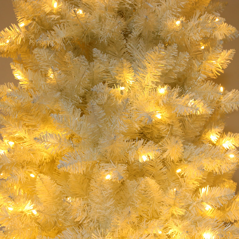 Arbre de Noël artificiel lumineux 7,5 pi