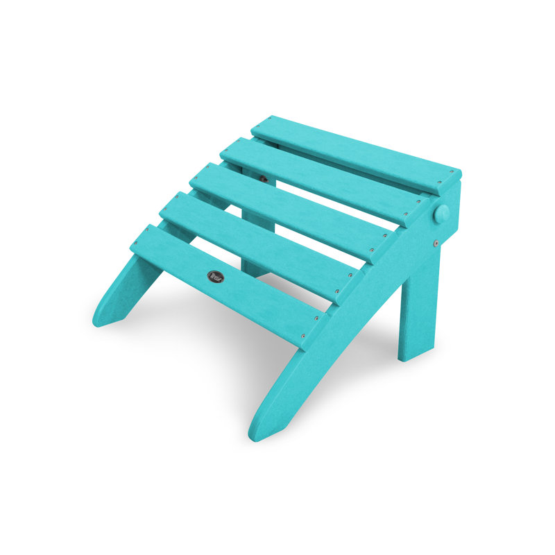 TREX Outdoors Cape Cod Folding Ottoman, Aruba