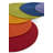 Round Solid Colour Round Placemat And Napkin Set
