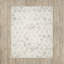 Tapis brun clair / ivoire en laine tissé à plat à la main Bertok-17990022