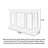 62.2" Grey Rectangular Solid Wood Reception Desk-2118981625
