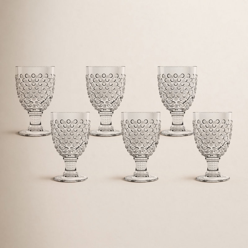 Verre à vin en acrylique Adamo - transparent - 17 oz