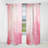 Gold And Pink Minimal Abstract River Iv - Traditional Velvet Curtain - Room Darkening - 1 Panel-107827061
