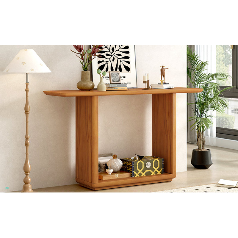 Console Mirod Elegant Minimalist, Naturel