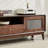 Modern simple unique design TV cabinet