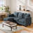 Degnan 76.4'' Upholstered Sofa Chaise-1058330152