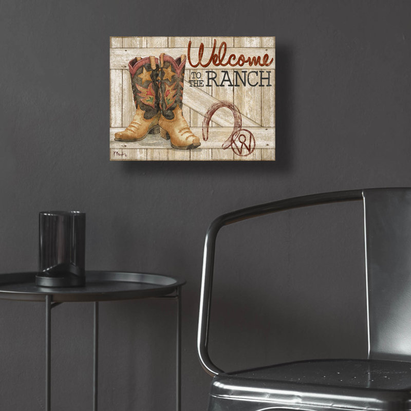 «Western Porter» par Paul Brent, H 12 po x l 16 po x P 0,13 po
