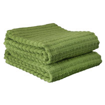 Kitchen Towel - Lime - Green Cotton 31 x 22.5