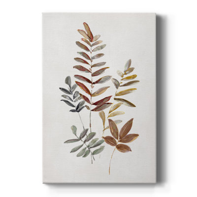 Autumn Leaves I -Custom Wrapped Gallery Cavas