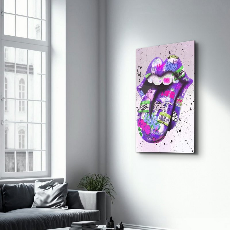 Decorative Tempered Glass Painting