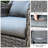 Araneli Premium All-Weather Wicker 2 - Person Patio Conversation Sets with Cushions-503530335