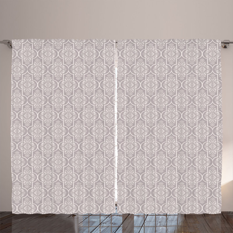 Semi Sheer Curtain Pair