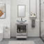 Ensemble de meuble-lavabo simple 24 po Allexus-879478049-910538591-910538588