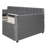 Twin Size Upholstered daybed with Drawers, Ileah Slat Support-372200392