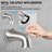 Modern Raincan Round Single-Function Tub and Shower Faucet Set, Valve Trim Kit, Rainfall Shower Head-114762942