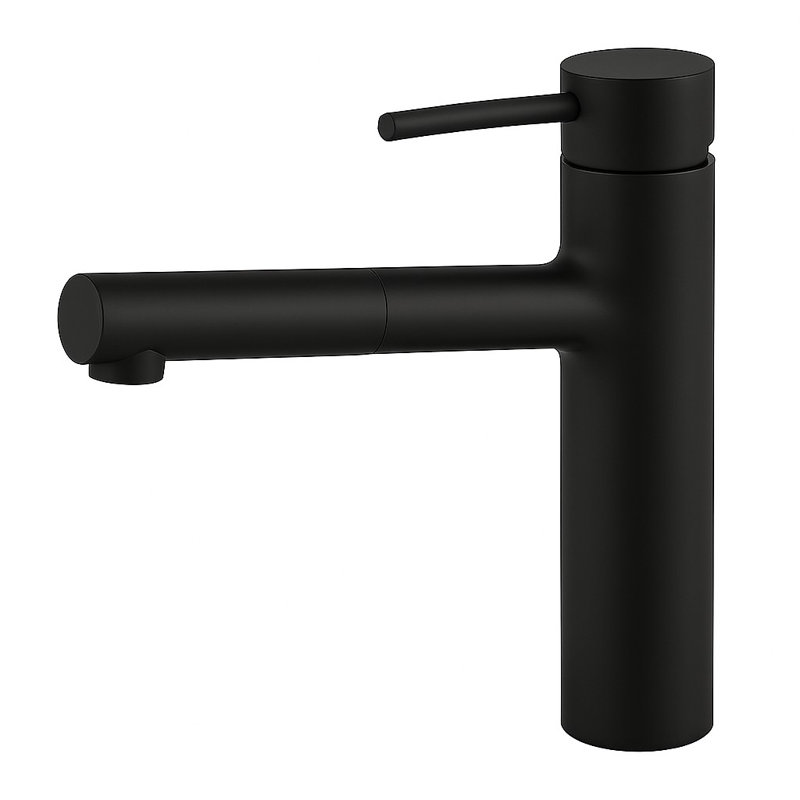 NERO Single Handle Pull-Out Kitchen Faucet, Polished Chrome