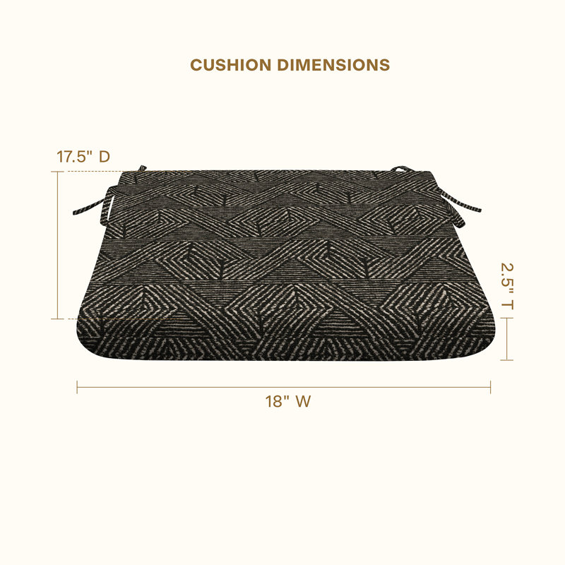 Coussin de siège universel, Tribal géo sable