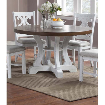 Table de salle à manger blanche 1pc