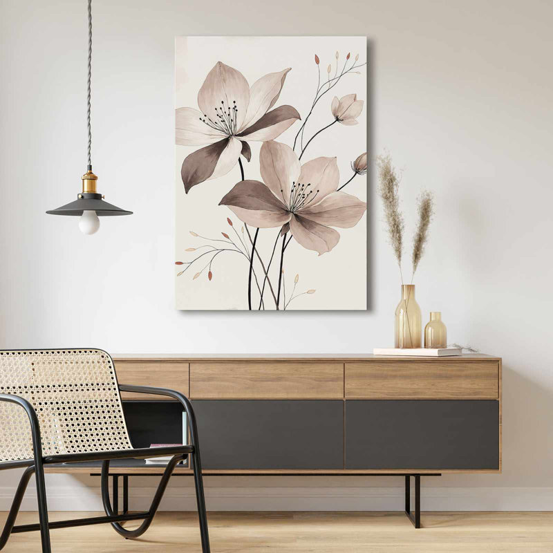 Peinture décorative sur toile