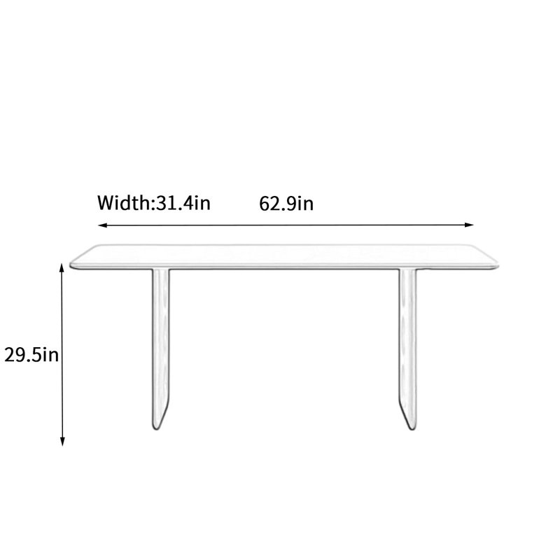 Lindauer, 29.5"H x 62.9"L x 31.4"W