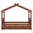 Wooden House Bed with Drawers-479318138