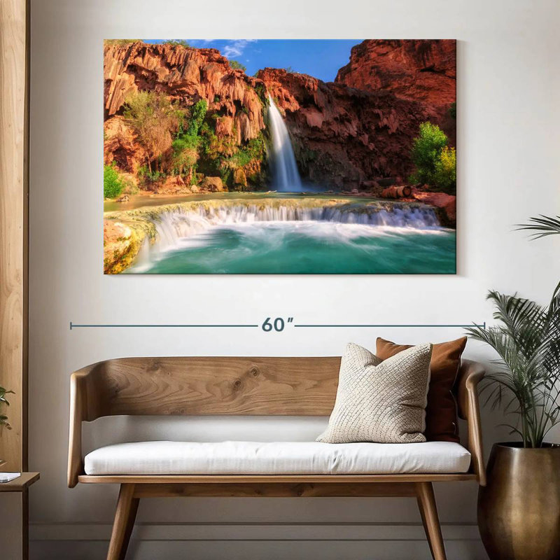 Chutes d'eau Alvord Majestic Havasu, H 34 po x l 51 po
