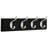 Castillon Solid Wood 4 - Hook Wall Mounted Coat Rack