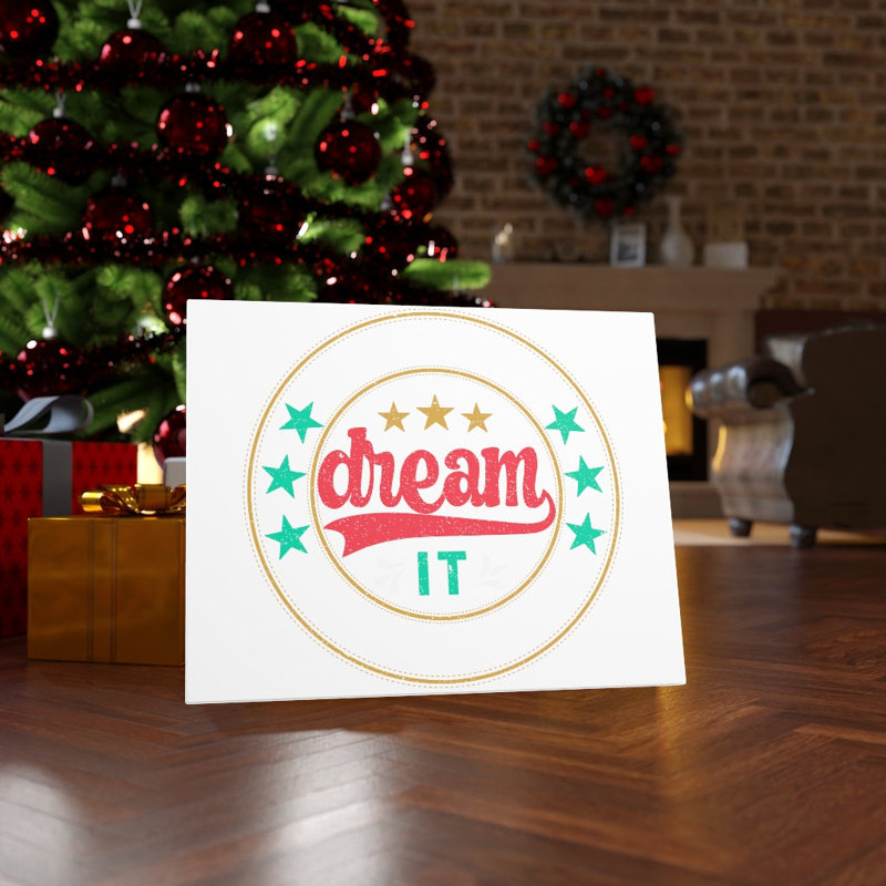 Dream It - Wrapped Canvas Print