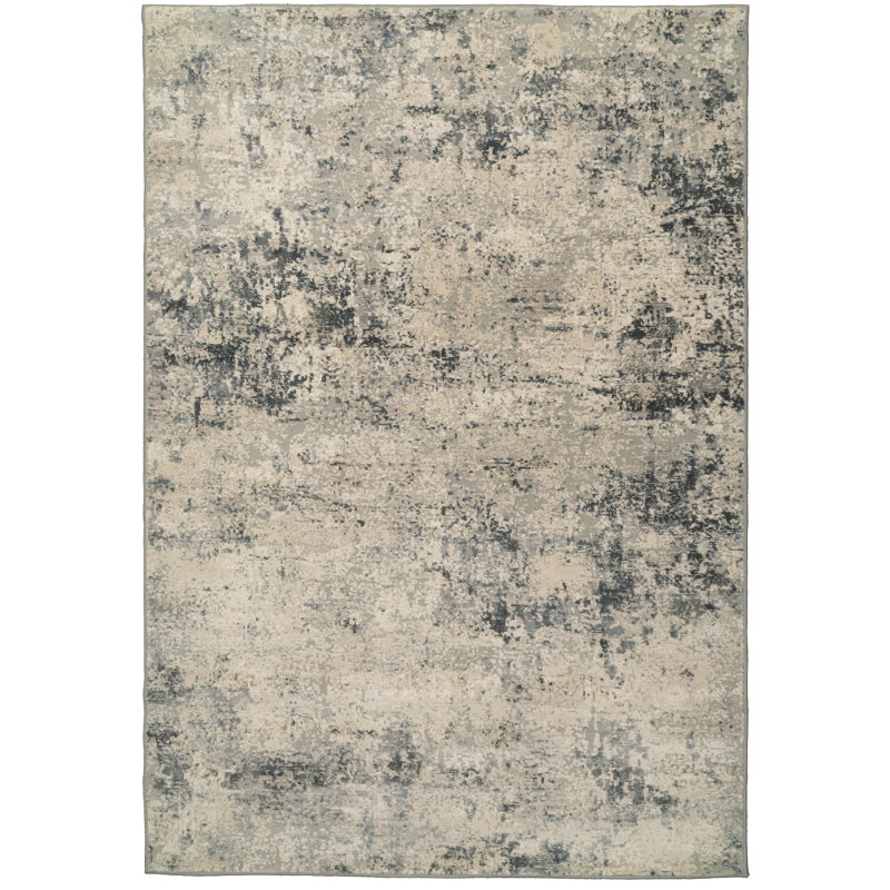 Maurin Abstract Indoor Rug, Rectangle 9'2" x 12'10"
