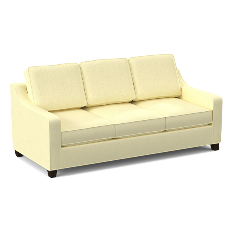 Clark 82" Square Arm Sofa Bed Sleeper with Reversible Cushions, Cafelle, Innerspring, Antic Shell