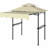Grill Gazebo, Sun Shade For BBQ Use With Side Shelves & Hooks-123219043