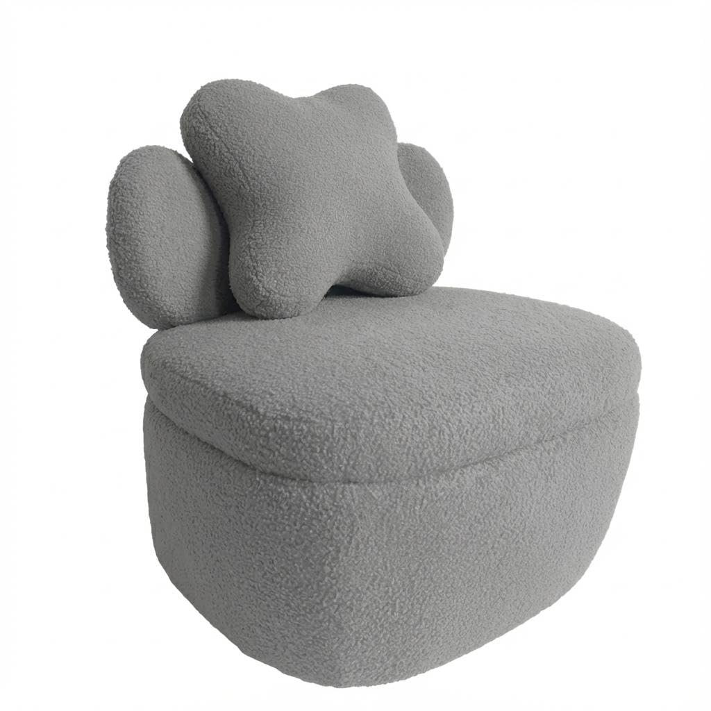 Upholstered Swivel Accent Chair