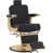 Black/Gold Faux Leather selected