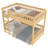 Twin XL over Queen Bunk Bed with Ladder & Safety Guardrails, Natural Wood Finish – Kids, Teens & Guest Bunk Bed-1463860464-1463860465