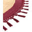 Round Alfredina Solid Colour Hand Braided Area Rug-1663278533