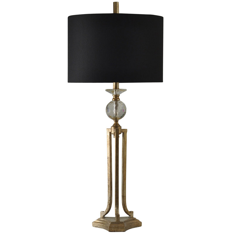 Abyssinia 38" Table Lamp - Vintage Gold Finish