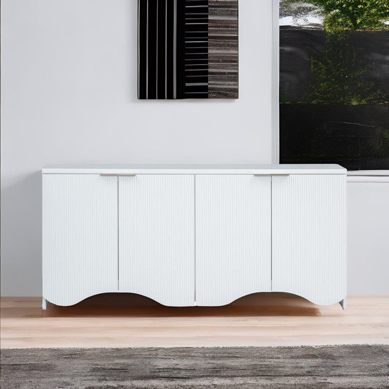 Blaha Accent Cabinet, White