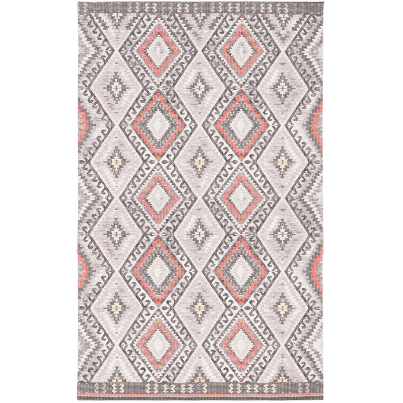 Tapis intérieur / extérieur tissé à la main Annalee, Rectangle 4 pi x 6 pi