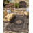 Contemporary Hintz Runner Rug Black Color-1129506936