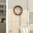 Ethoridge Metal Decorative Wall Clock with Rope accent-971576858-1002546871