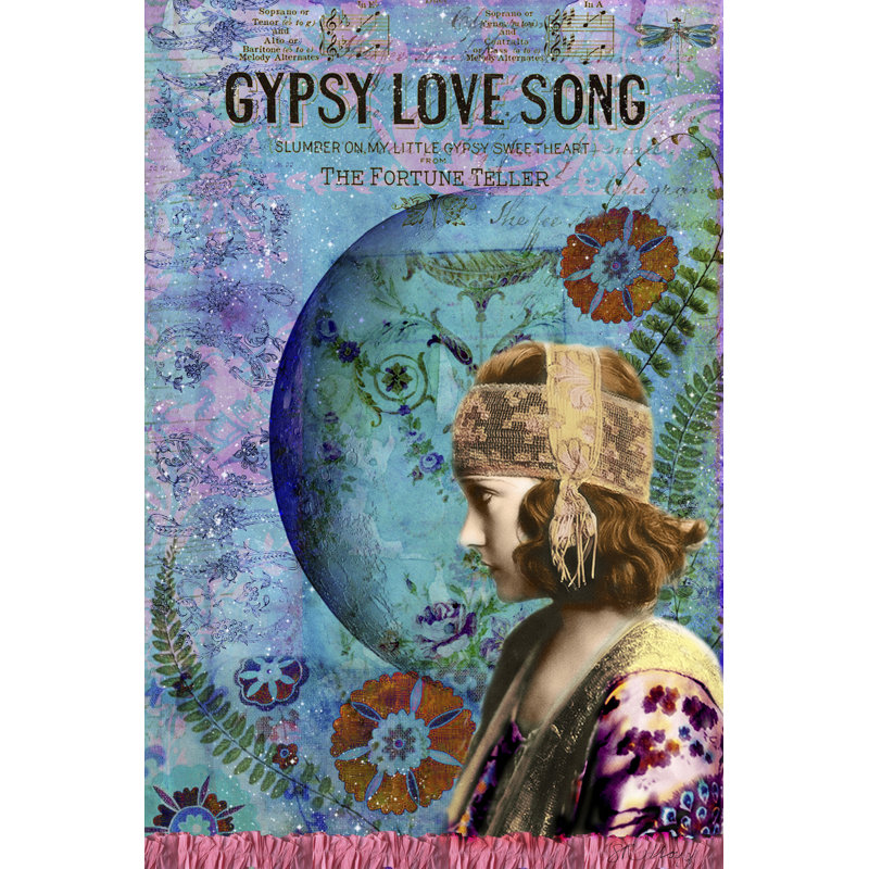 Moon Dance by Sandy Lloyd - Print on Canvas, 76 cm H x 51 cm W, Wrapped Canvas