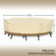 Housse rectangulaire pour jardin de patio/table-23690586