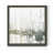 Toile avec cadre gris