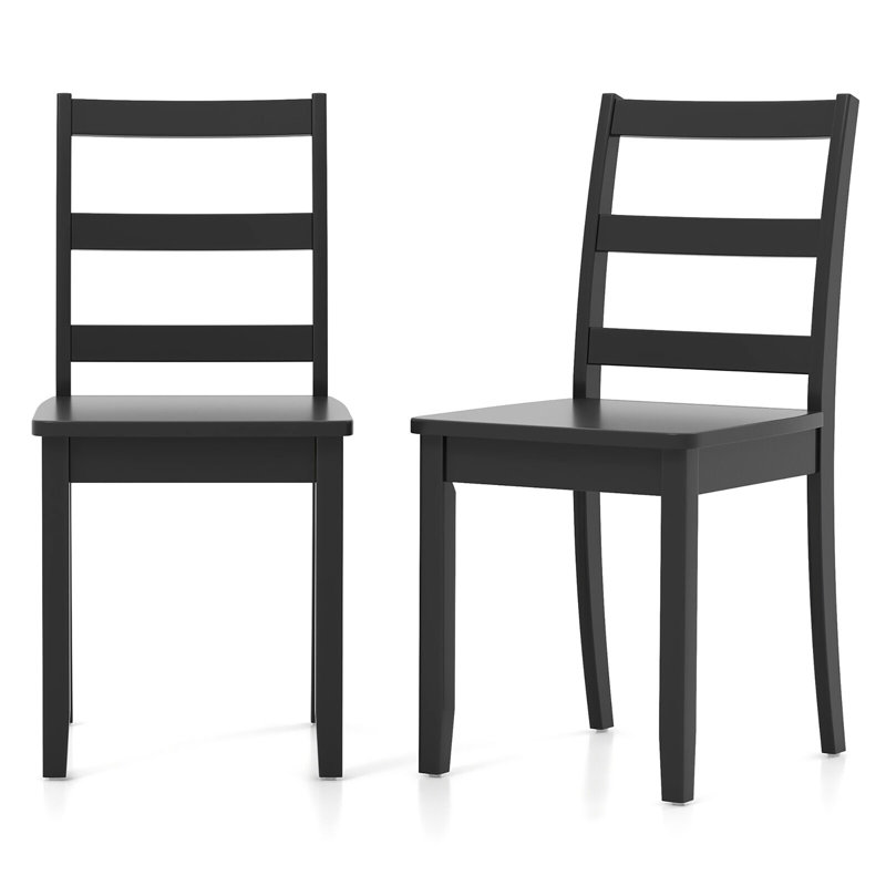 18'' H Side Chair, Black