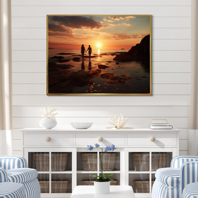 " Beach Photo Sunset Serenade X "