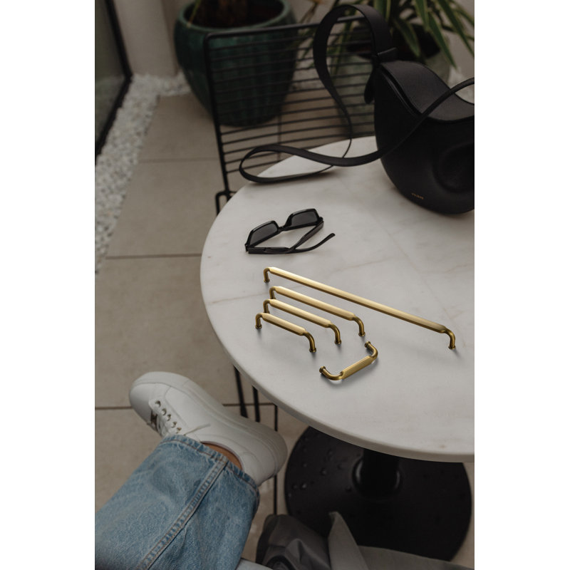 3 3/4" Center Bar Pull Multipack, Brushed Brass Bronze