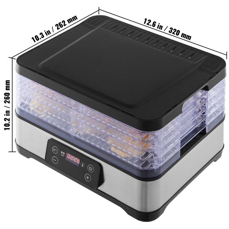 VEVOR 5 Trays 300W Food Dehydrator