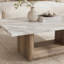 Table basse en marbre Gregory
