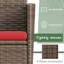 Donn 4 - Person Patio Conversation Set with Cushions-1124877073