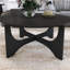 Table basse ronde en bois 36 po